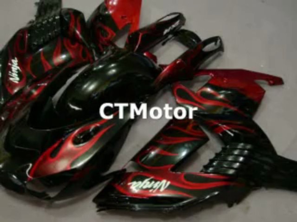 CTMotor 2006 2007 2008 KAWASAKI ZX14R ZZR 1400 FAIRING 55B