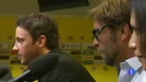 Klopp_  Es un honor que se hable de mí para el Madrid, pero seguiré aquí