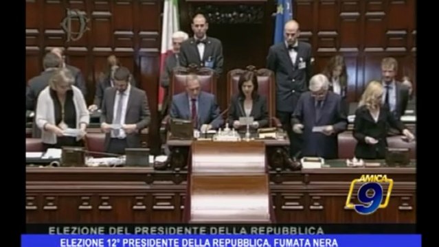 Elezione 12° presidente della repubblica, fumata nera