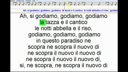 Karaoké Verdi la Traviata Brindisi H Choeurs