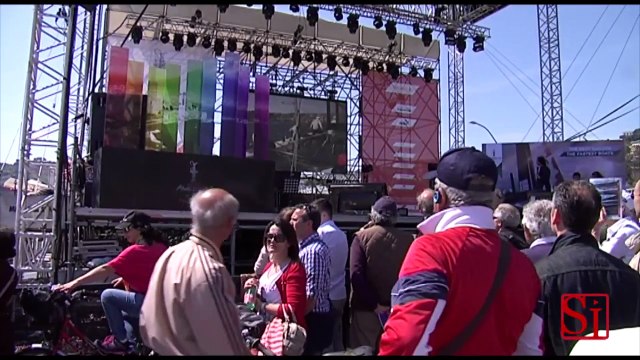 Napoli - America's Cup, primo successo di Luna Rossa (18.04.13)