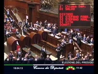 Roma - L'elezione del Capo dello Stato -1- (18.04.13)