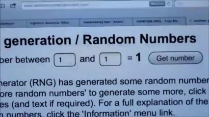 Çekiliş Sonuçlandı 10 Nisan