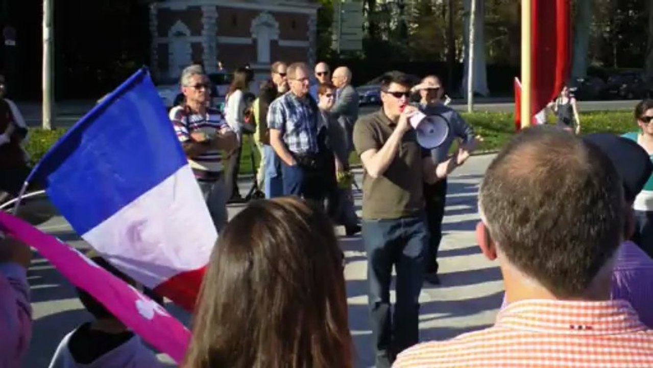 Manif pour tous Annecy 17 avril 2013