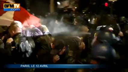 Manif pour tous: des rassemblements parfois violents - 19/04