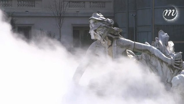 Les nymphes dans la brume...une oeuvre inédite de Fujiko Nakaya