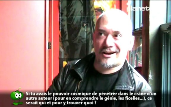 Christophe Quet en interview pour planetebd.com