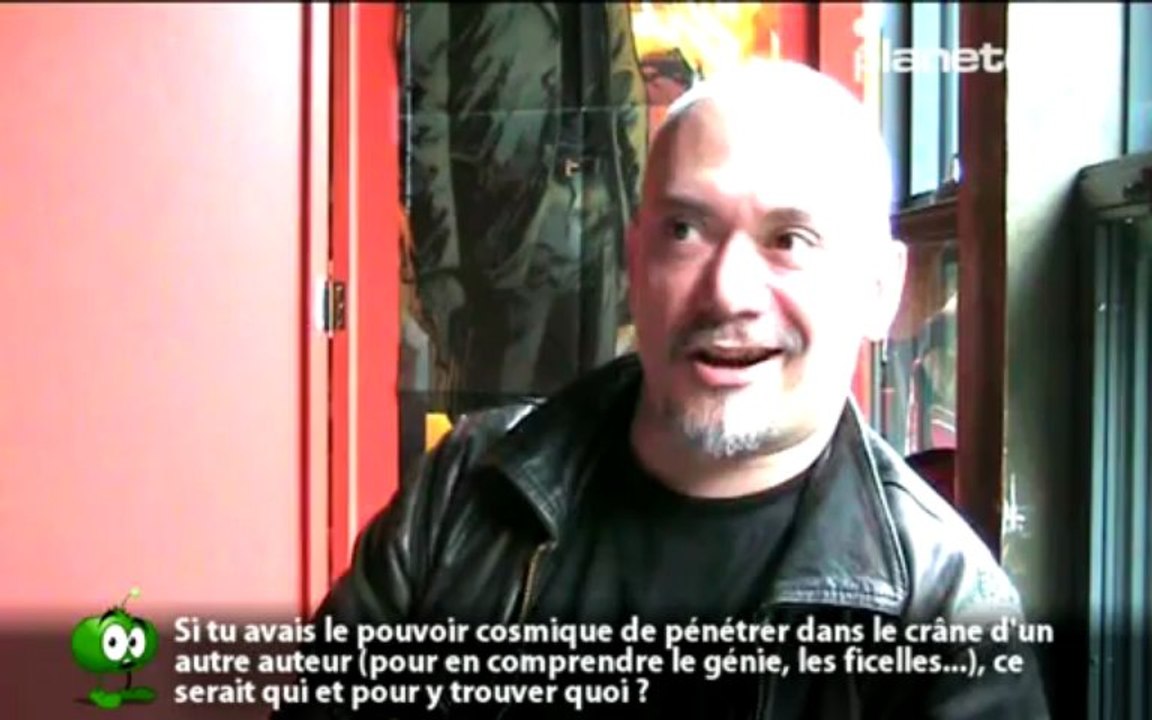Christophe Quet en interview pour planetebd.com