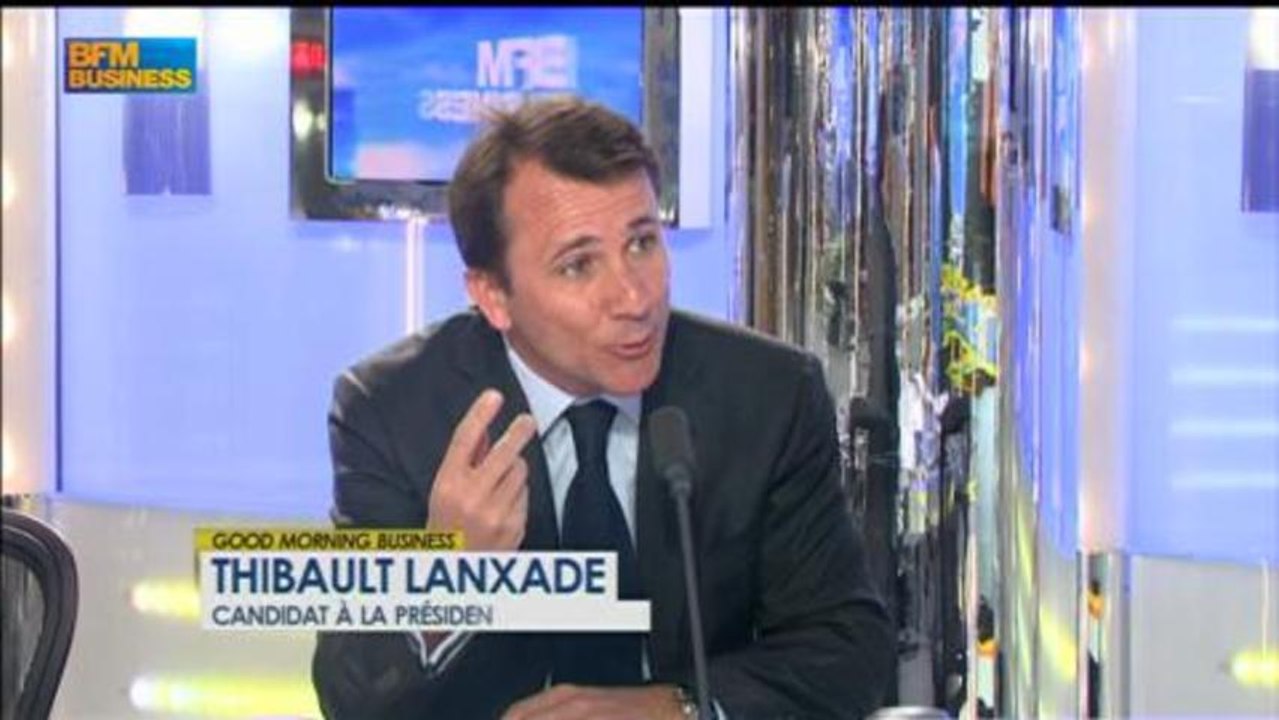 Un Medef, force de proposition: Thibault Lanxade dans Good Morning Business - 19 avril
