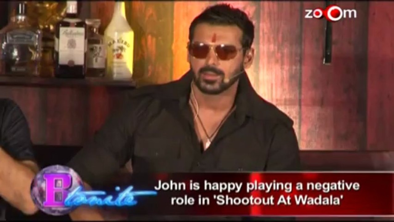 John is happy playing a negative role in 'Shootout At Wadala'