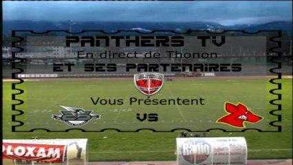 Journée 7 ELITE : Thonon Black Panthers vs Pessac Kangourous