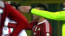 Milan - Juventus 1-2 - Coppa Italia Highlights (8.2.2012)