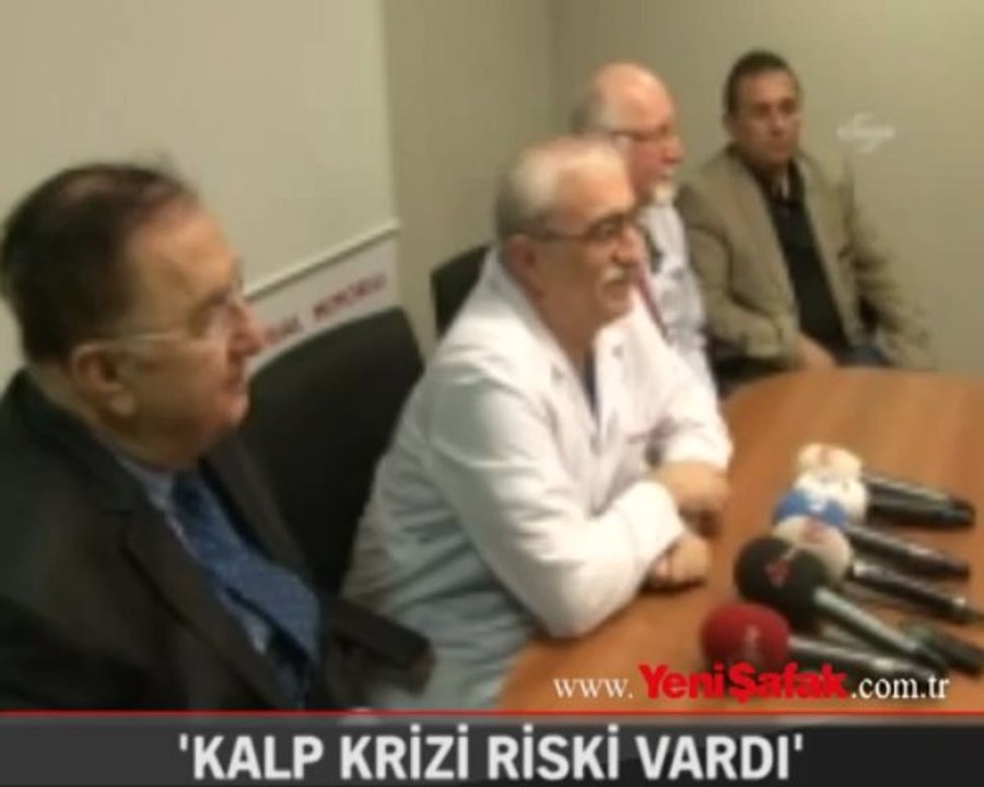 Prof.Dr.Sönmez:Ahmet Özal'ın kalp krizi riski vardı