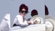 Sharon Osbourne Looks Lonely on a Yacht in Mexico