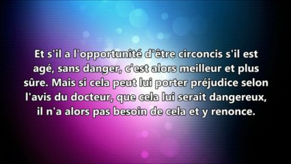 A propos de la circoncision et du changement de nom - cheikh ibn Baz