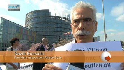 Manifestation en soutien du peuple syrien