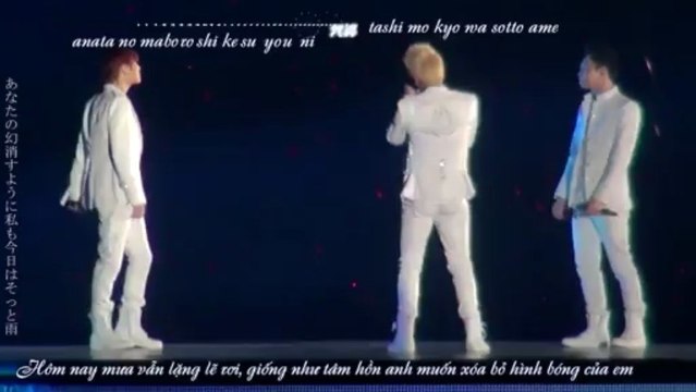 [Wuli JJ][Vietsub+Kanji+Kara] - 130403 Rainy Blue - JYJ concert in Tokyo Dome