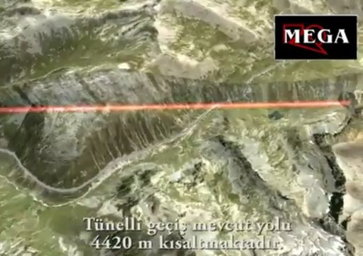 İspir Rize arası Ovit Tüneli Projesi