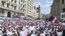 Des milliers d'islamistes manifestent au Caire