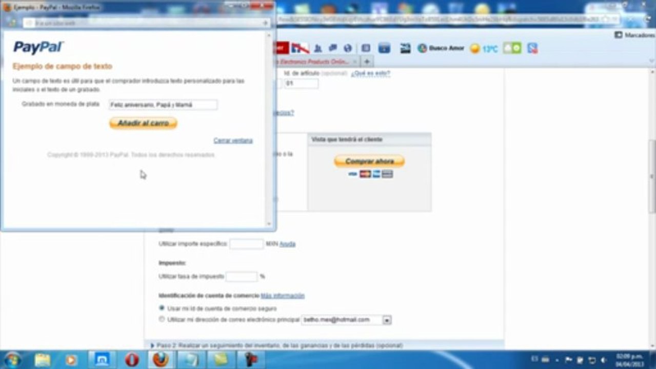 Crear Botones De Compra en PayPal y Colocarlos En Tu Sitio Web - YouTube