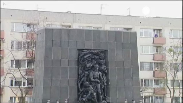 Poland marks 70th anniversary of Jewish Warsaw Ghetto...