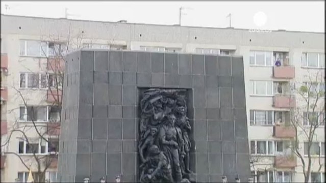 Varsavia ricorda la rivolta del ghetto
