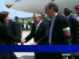 Mandatario cubano, Raúl Castro llegó a Venezuela para juramentación de Maduro