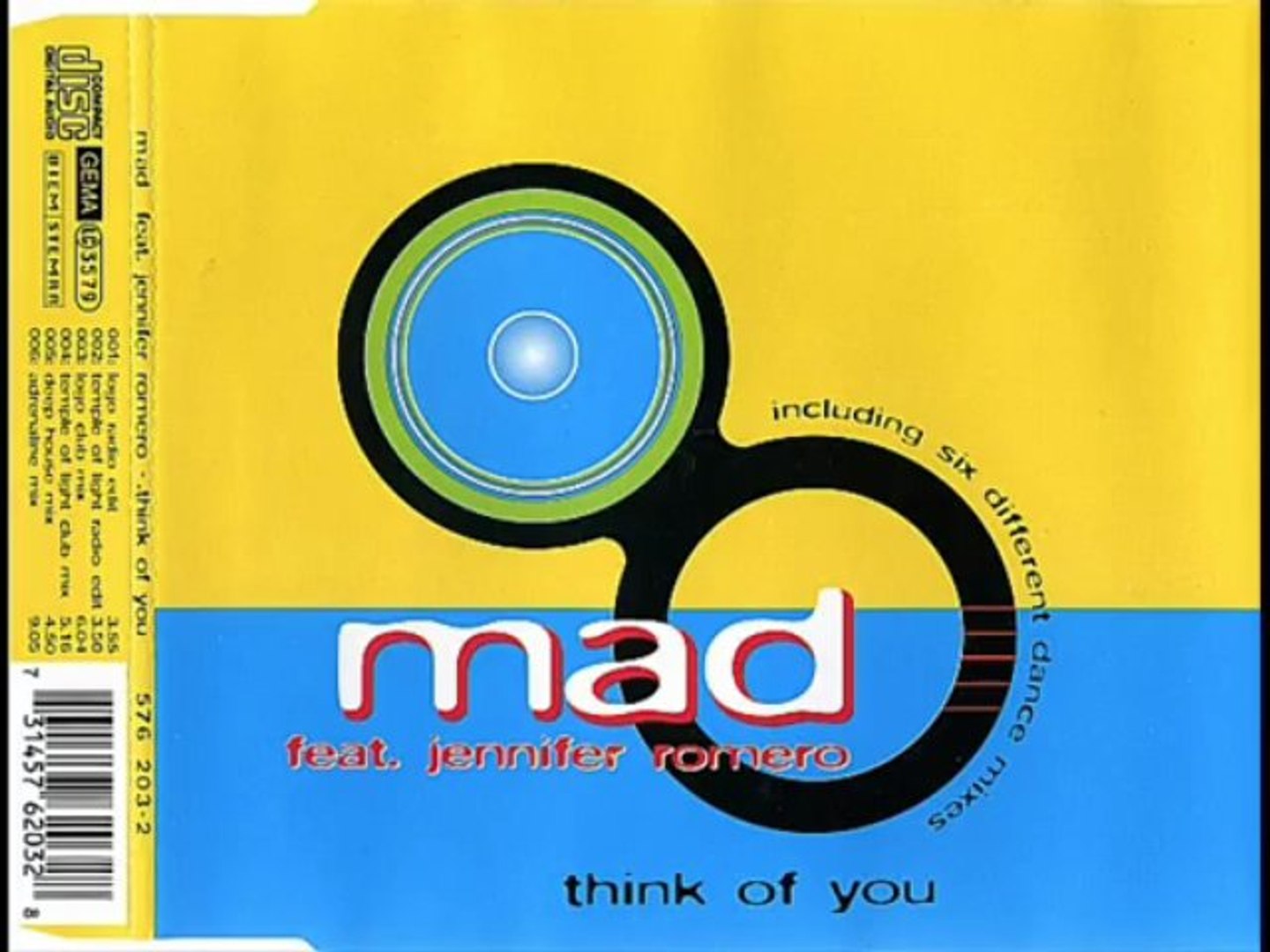 MAD Feat. Jennifer Romero - Think Of You (Deep House Mix)