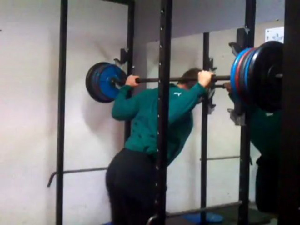 Fabien S en sèche au Squat : 6*130