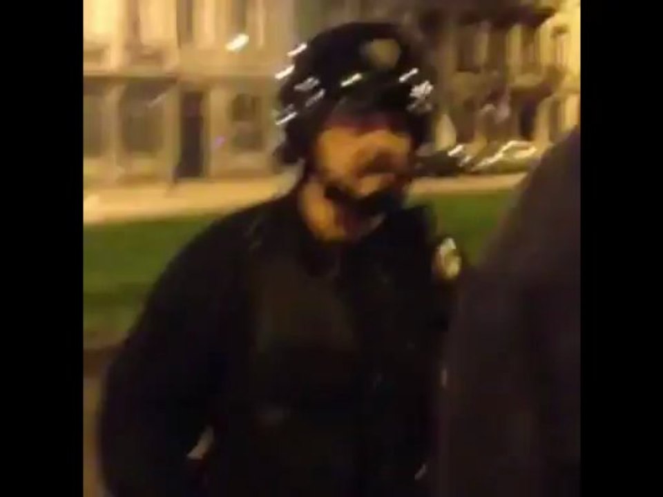 A Lyon, les CRS sont sympa, et on les bichonne