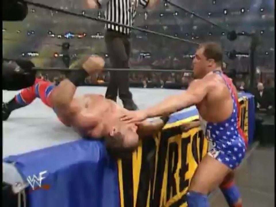 2001 WrestleMania XSeven Chris Benoit vs. Kurt Angle video Dailymotion