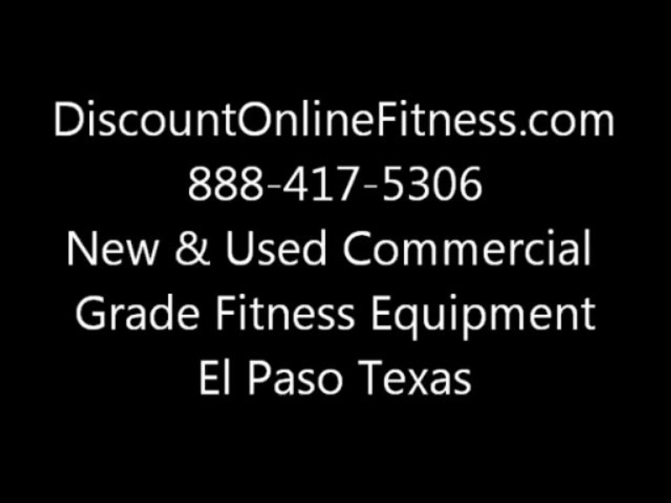 used gym equipment El Paso