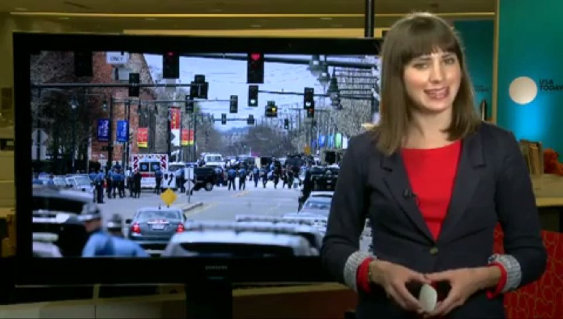 Images of anxiety in Boston: USA NOW video