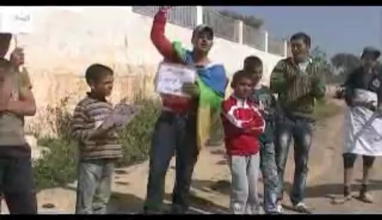جانب من الوقفة الاحتجاجية