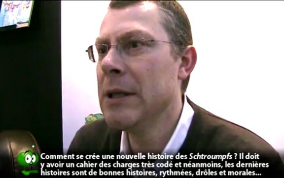 Pascal Garray (les Schtroumpfs !) en interview sur planetebd.com