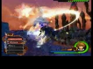 sora vs sephiroth (KH2)