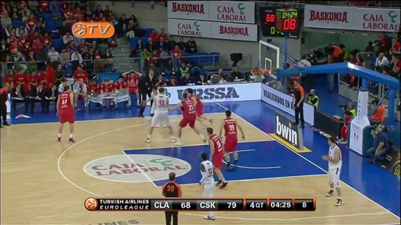 Highlights: Caja Laboral-CSKA Moscow