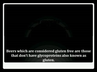 places where yiu can find gluten-free beer