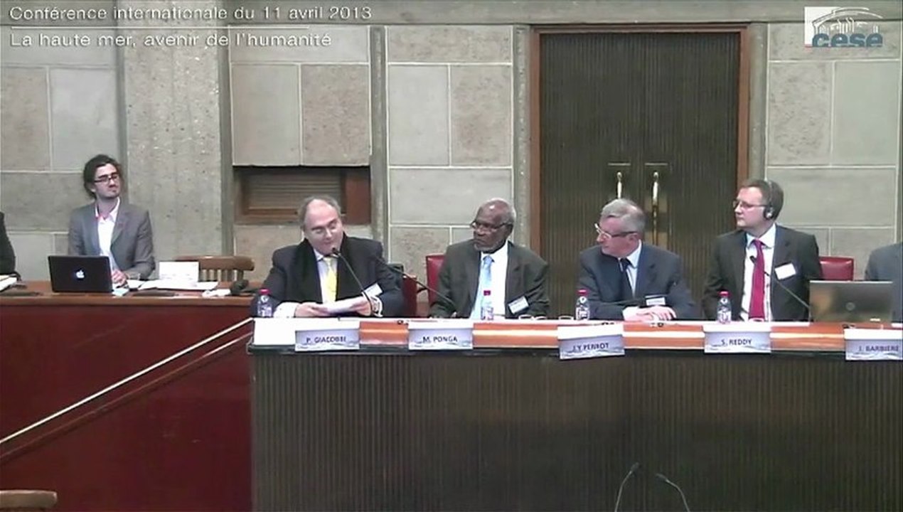 11-Paroles aux institutions – Comment avancer ensemble ? - Conférence Haute-mer 2013 - cese