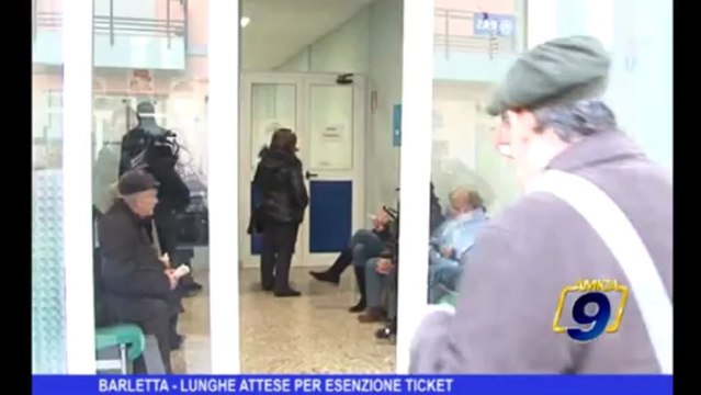 Barletta | Lunghe attese per esenzione ticket