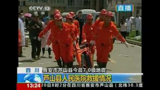 China quake reduces homes to rubble