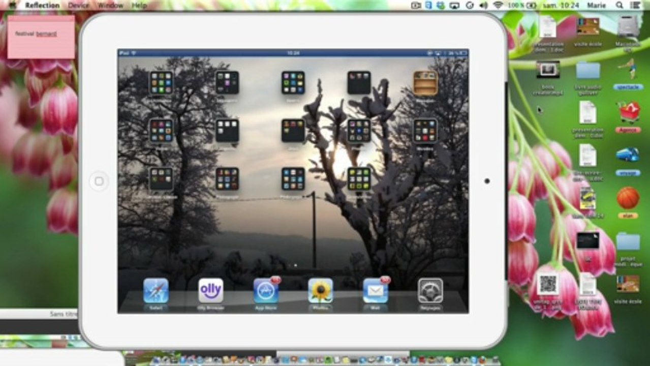 Exporter le livre créé sur ibooks
