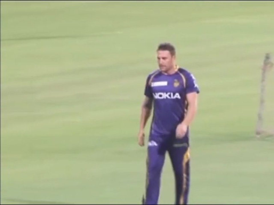 kolkata Knight Riders in practice session