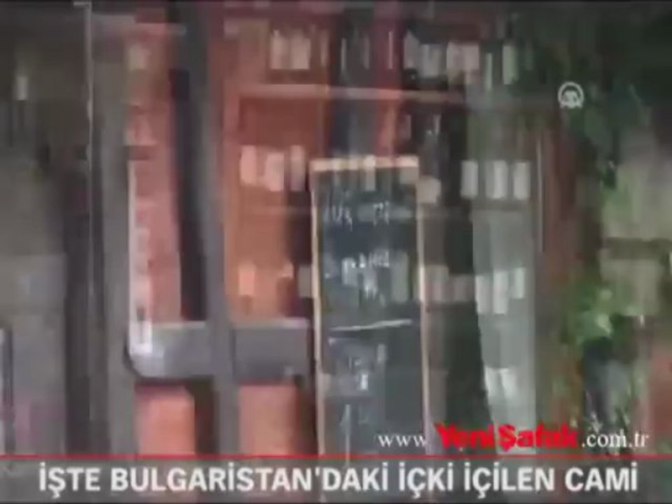 İşte Bulgaristan'daki içki içilen cami