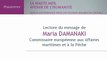 13-Message de Mme Maria DAMANAKI lu par Mme Anne Houtman - Conférence Haute-mer 2013 - cese