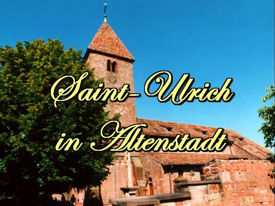 Saint-Ulrich in Altenstadt - Beginn der Route Romane