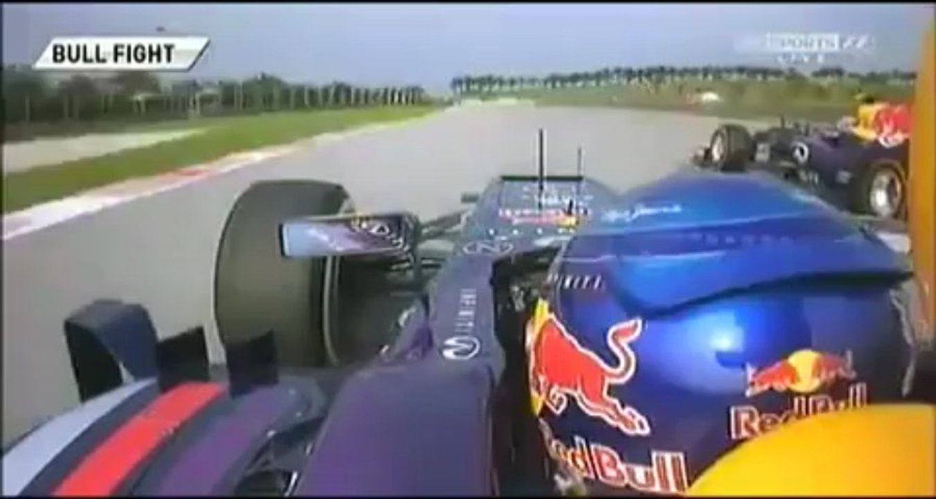 vWebber vs Vettel - Malaysian GP 2013