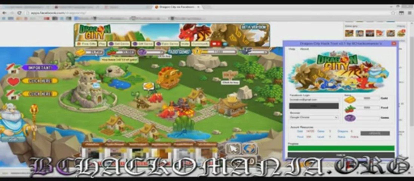 Dragon City Hack Tool (Gold Food _ Gems)