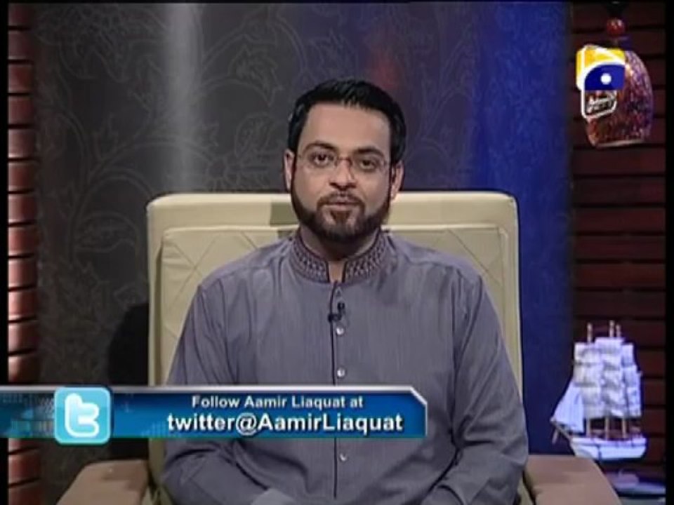 Aalam Aur Aalim 40th Episode of 2013 with Aamir Liaquat Husain 18-4-2013