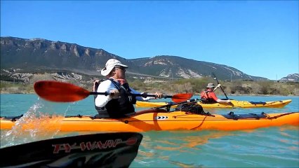 2013-04-14 Pantano de Yesa con Carlos y el canario. Video 2º.